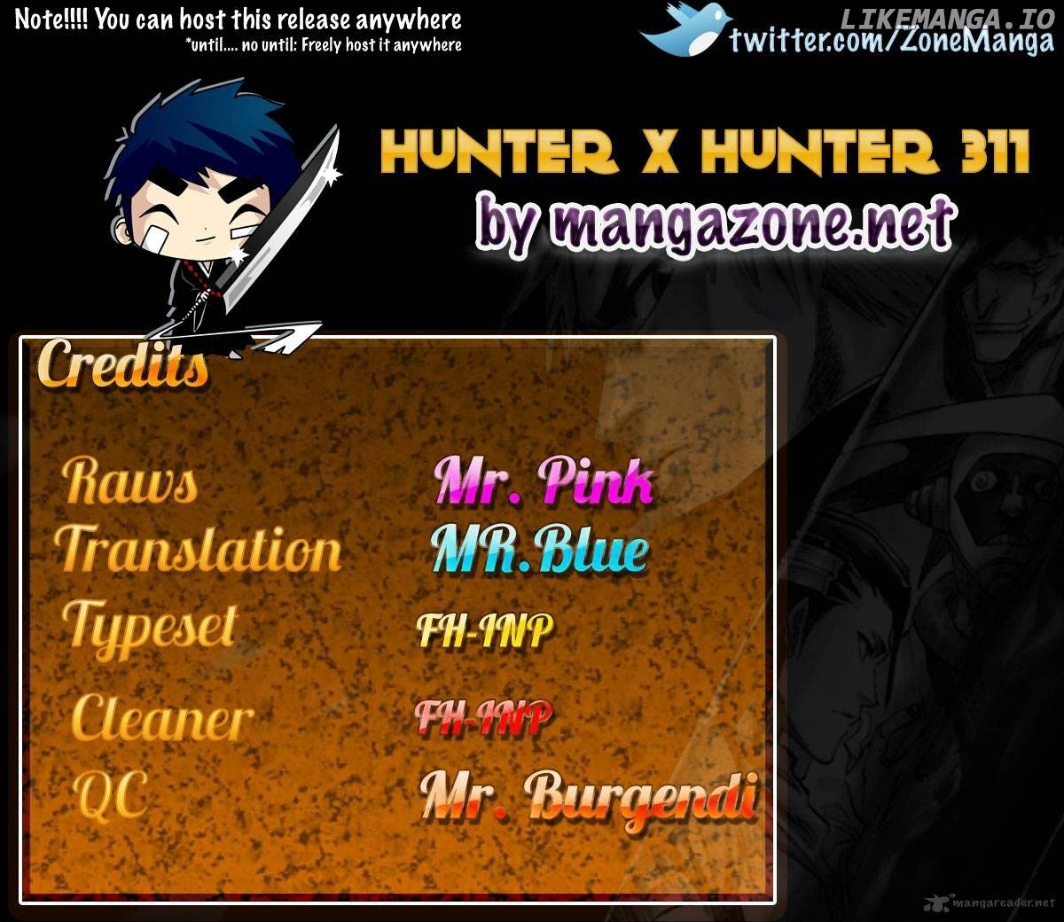 Hunter x Hunter, Chapter 311 image 19